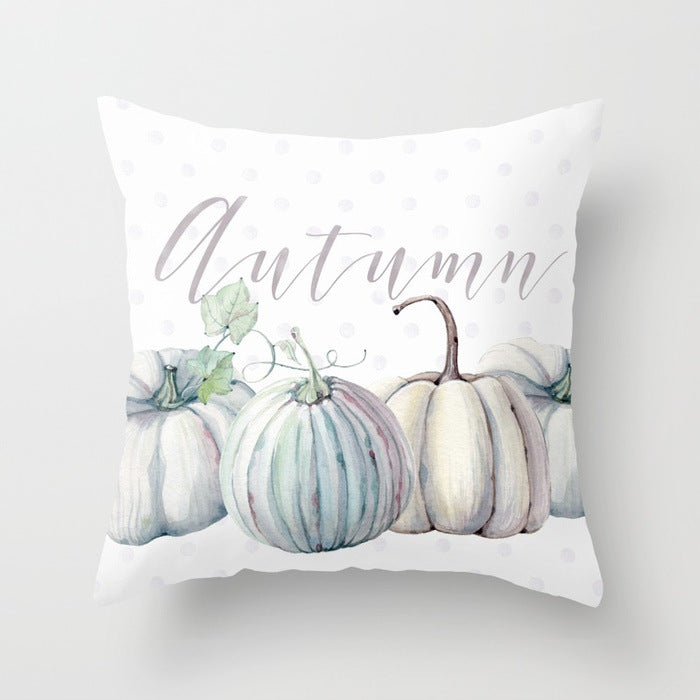 Pumpkin Fall Decorative Pillow Cover