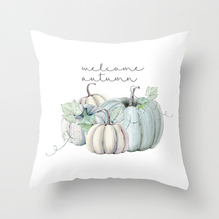 Pumpkin Fall Decorative Pillow Cover