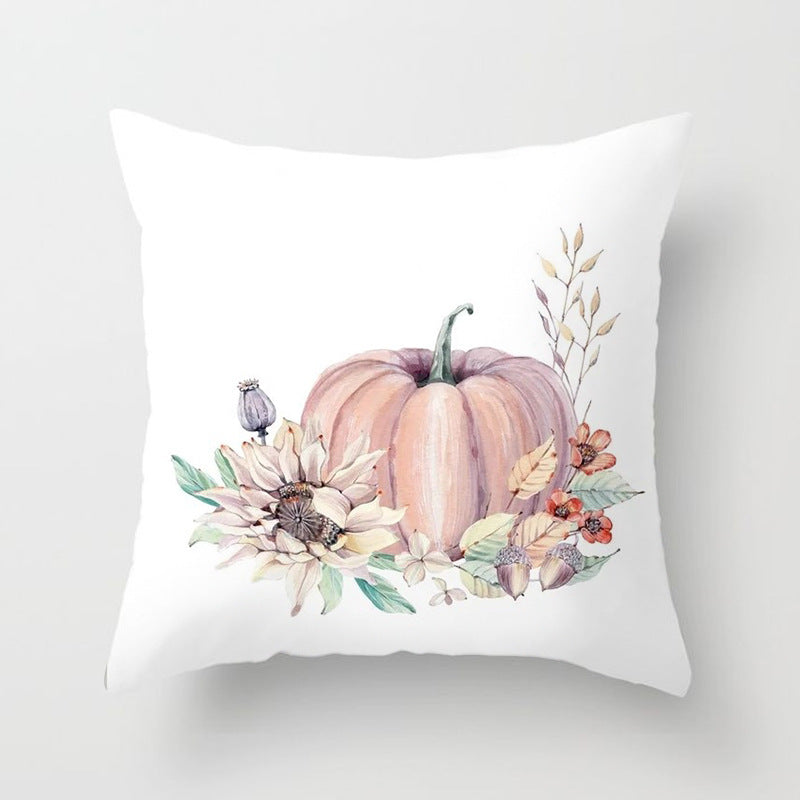 Pumpkin Fall Decorative Pillow Cover