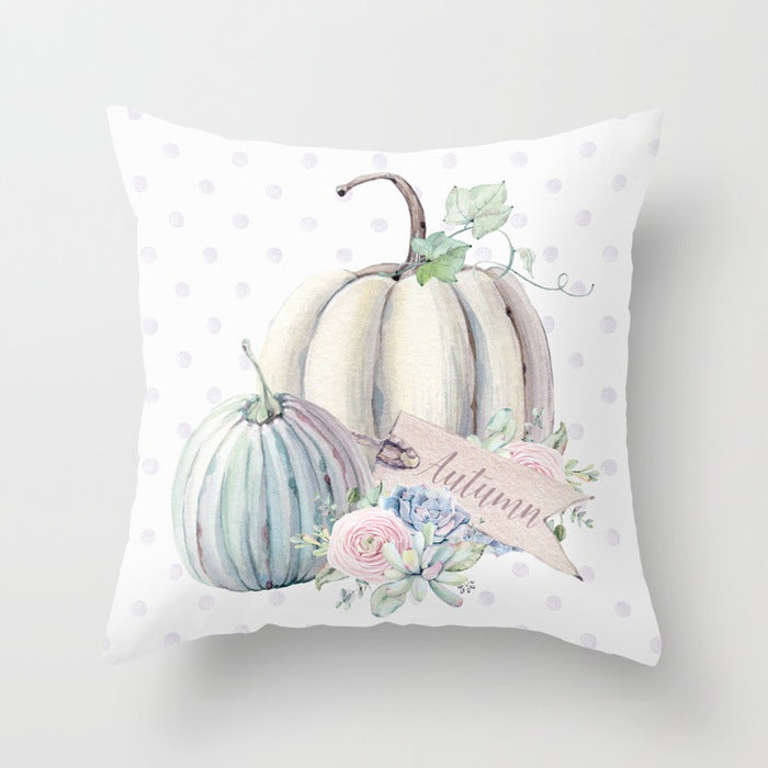 Pumpkin Fall Decorative Pillow Cover