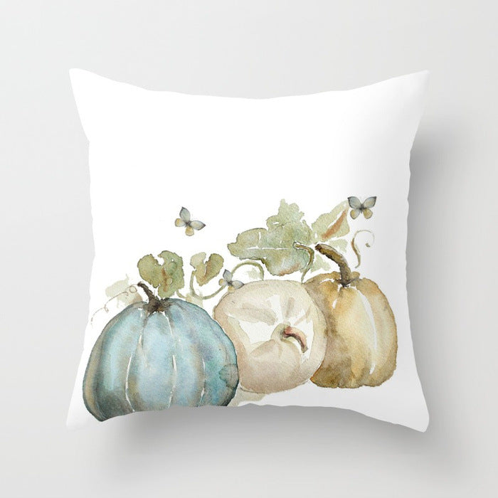 Pumpkin Fall Decorative Pillow Cover