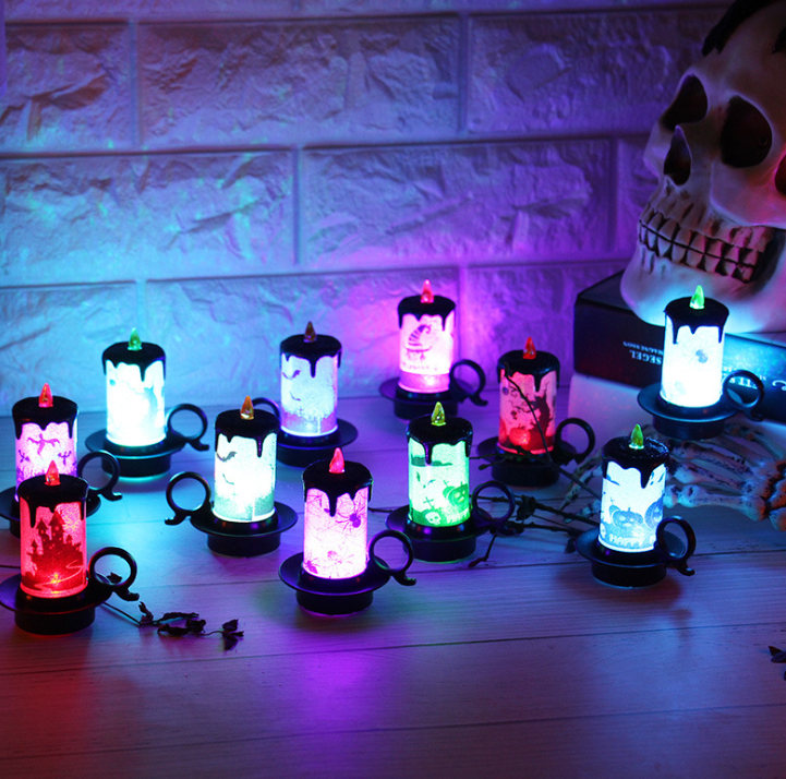 Halloween Glow Candle