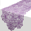 Purple Halloween Lace Table Runner